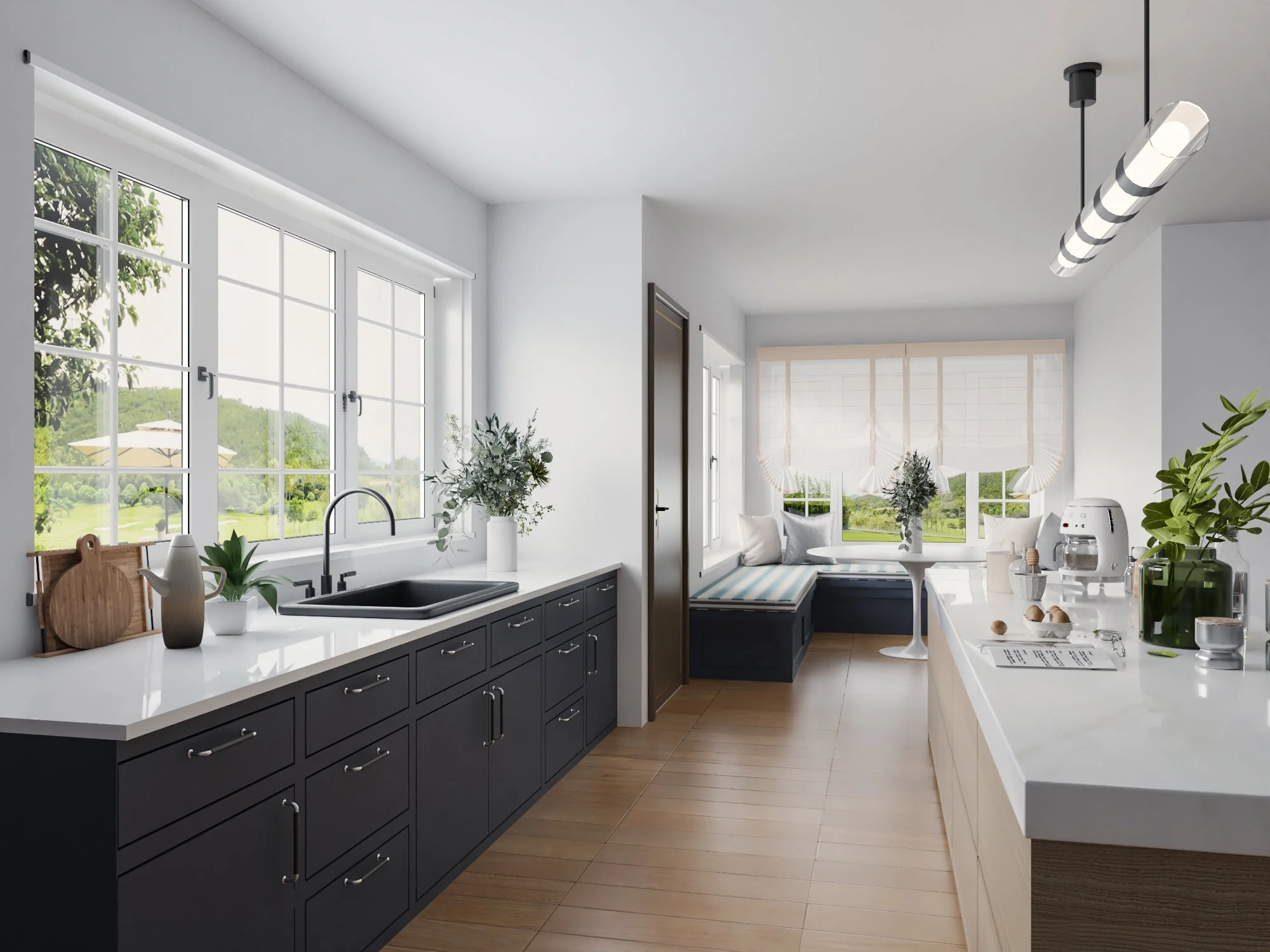 GLEN 31.89" L x 19.09" W Rectangle Undermount Kitchen Sink, Easy-Cleaning - Image 17