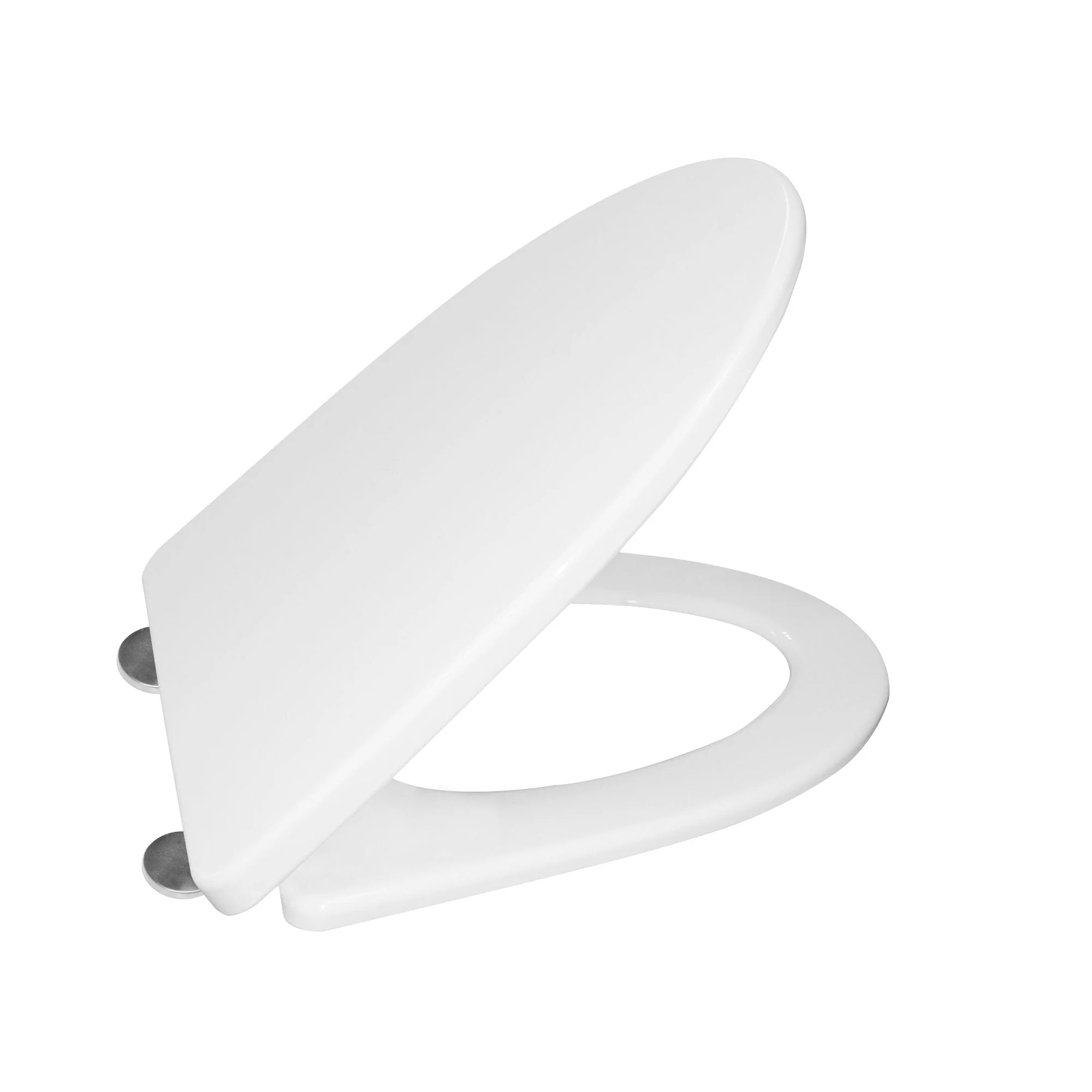 DeerValley DV-F626S11 Quick-Release Quiet-Close Plastic Elongated Polypropylene Toilet Seat (Fit with DV-1F52626/DV-1F52676/DV-1F52677)