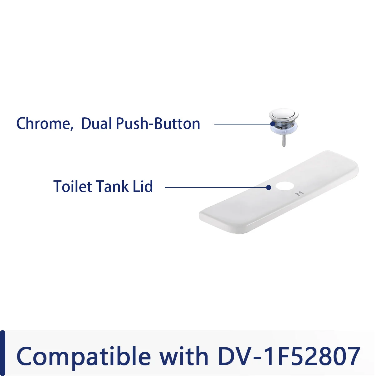 DeerValley Tank Lid Collection(Not with a flush button) - Image 3