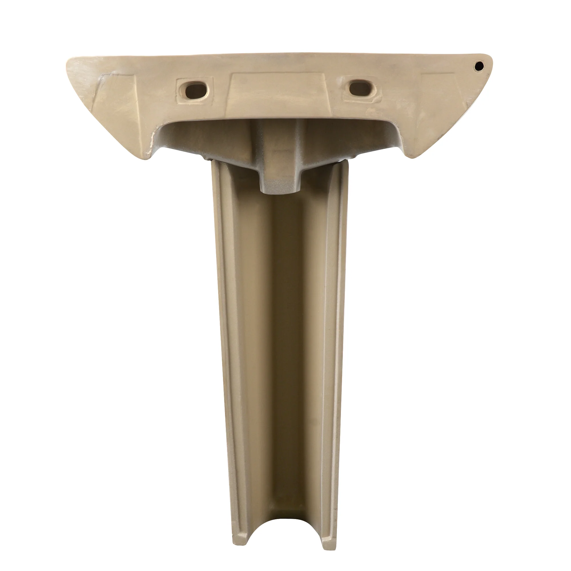 APEX 33.8" Rectangular Pedestal Bathroom Sink, Single Faucet Holes - Image 8