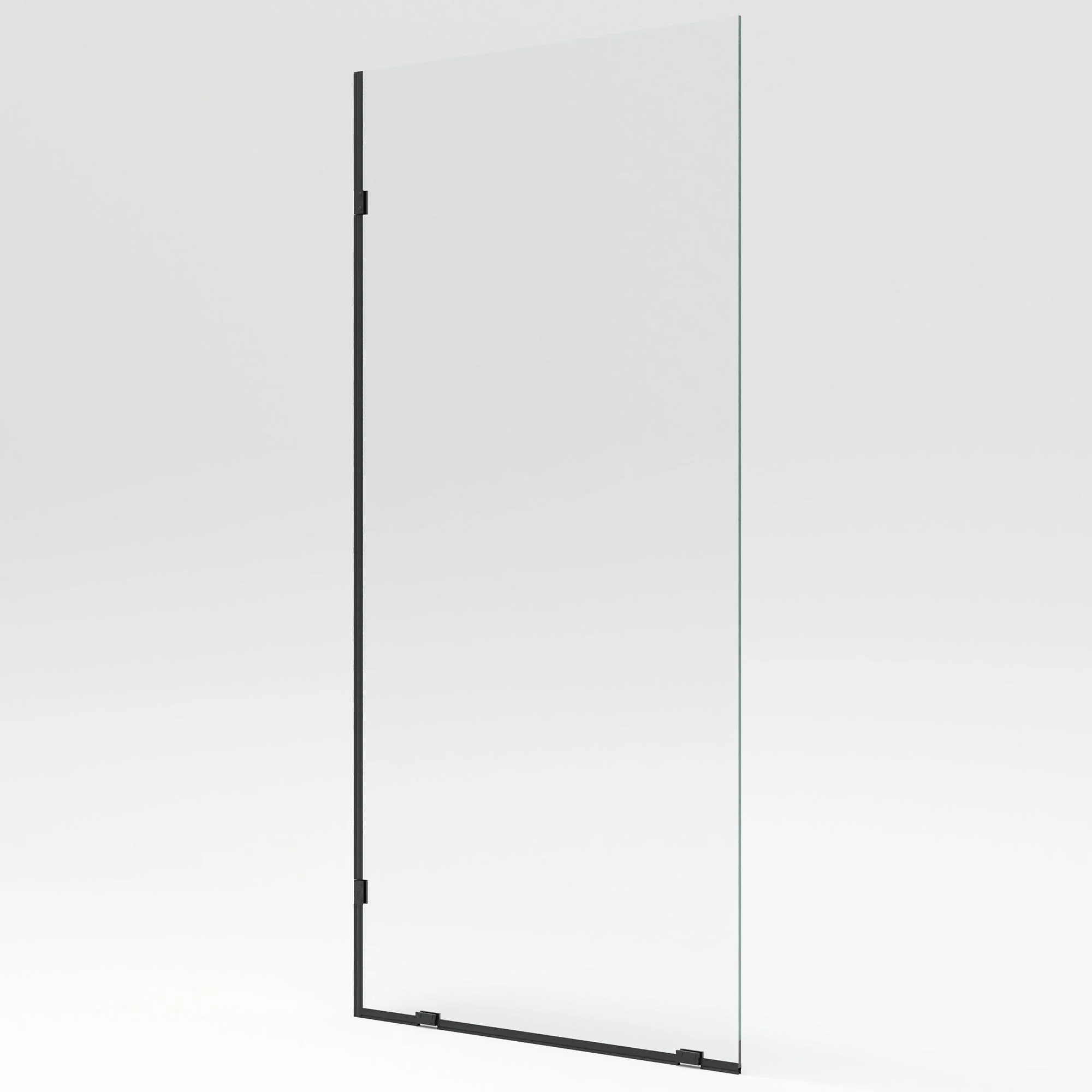 ALLY 36"x 78" Single Fixed Glass Panel for Shower, Thick Frameless Tempered Safety Glass & Fixed Panel with Hardware - Image 10