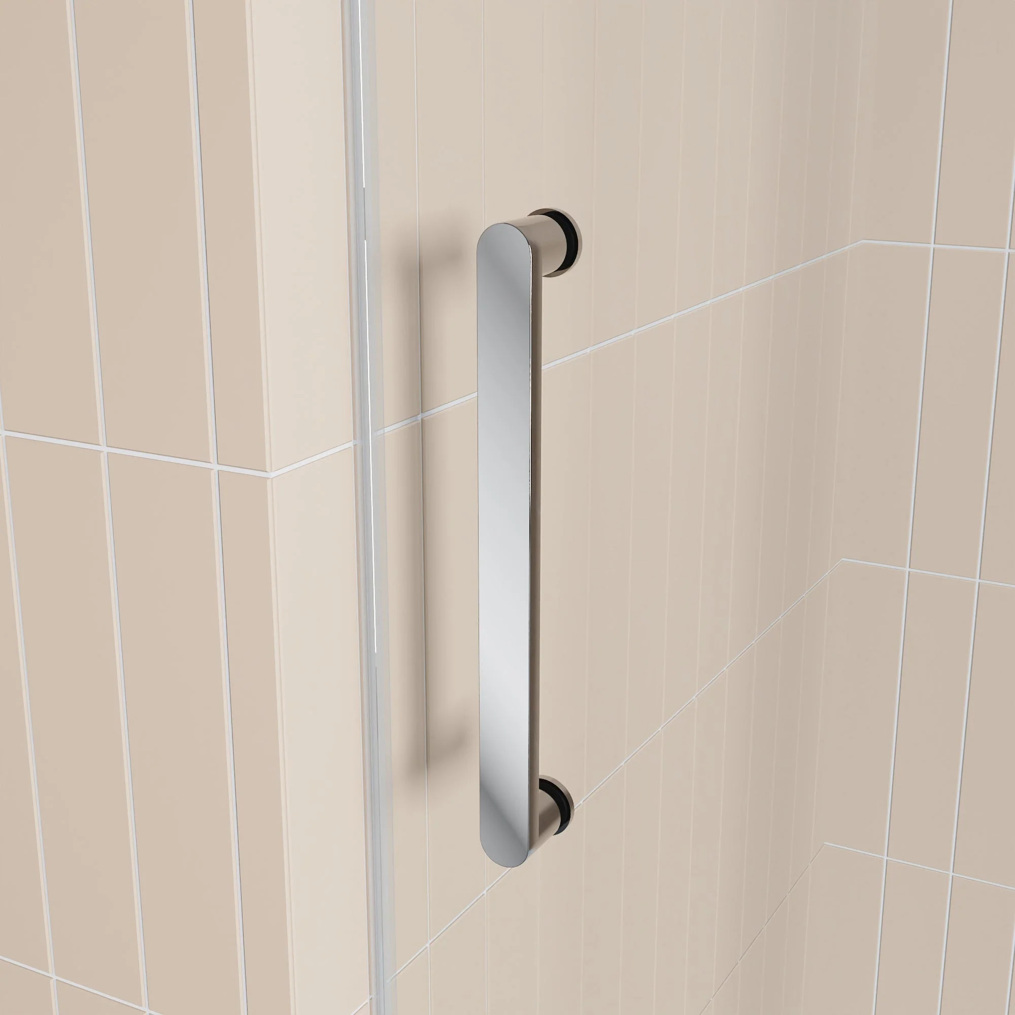 DeerValley DV-1SD057 60"x 76" Shower Enclosure Single Sliding Frameless - Image 13